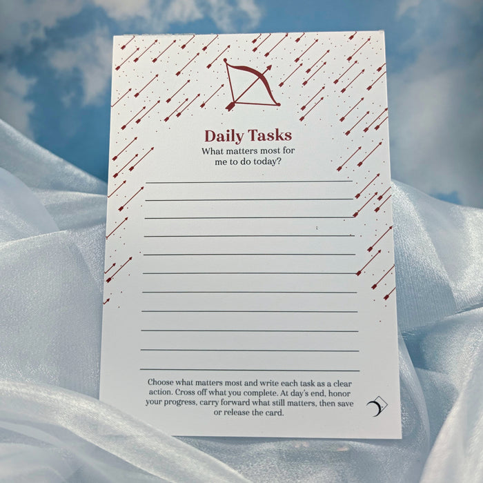 Daily Tasks: Ritual Reminder Notepad