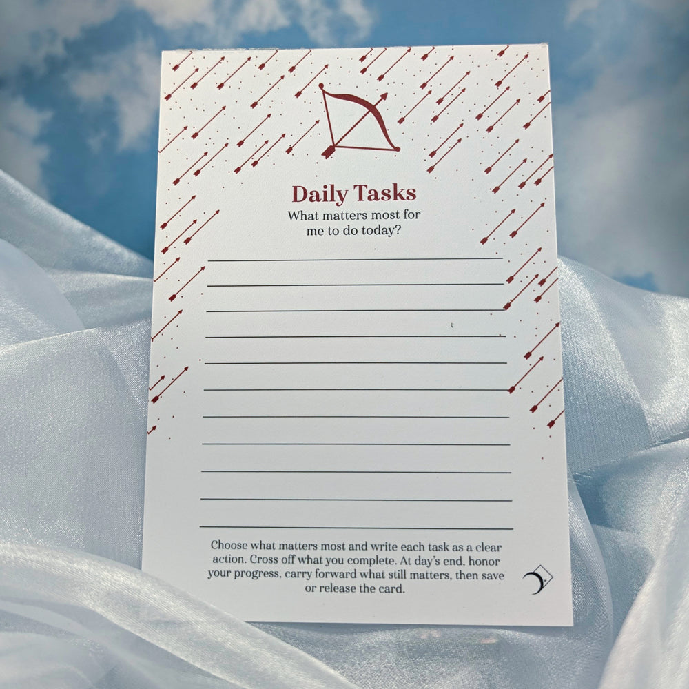 Daily Tasks: Ritual Reminder Notepad