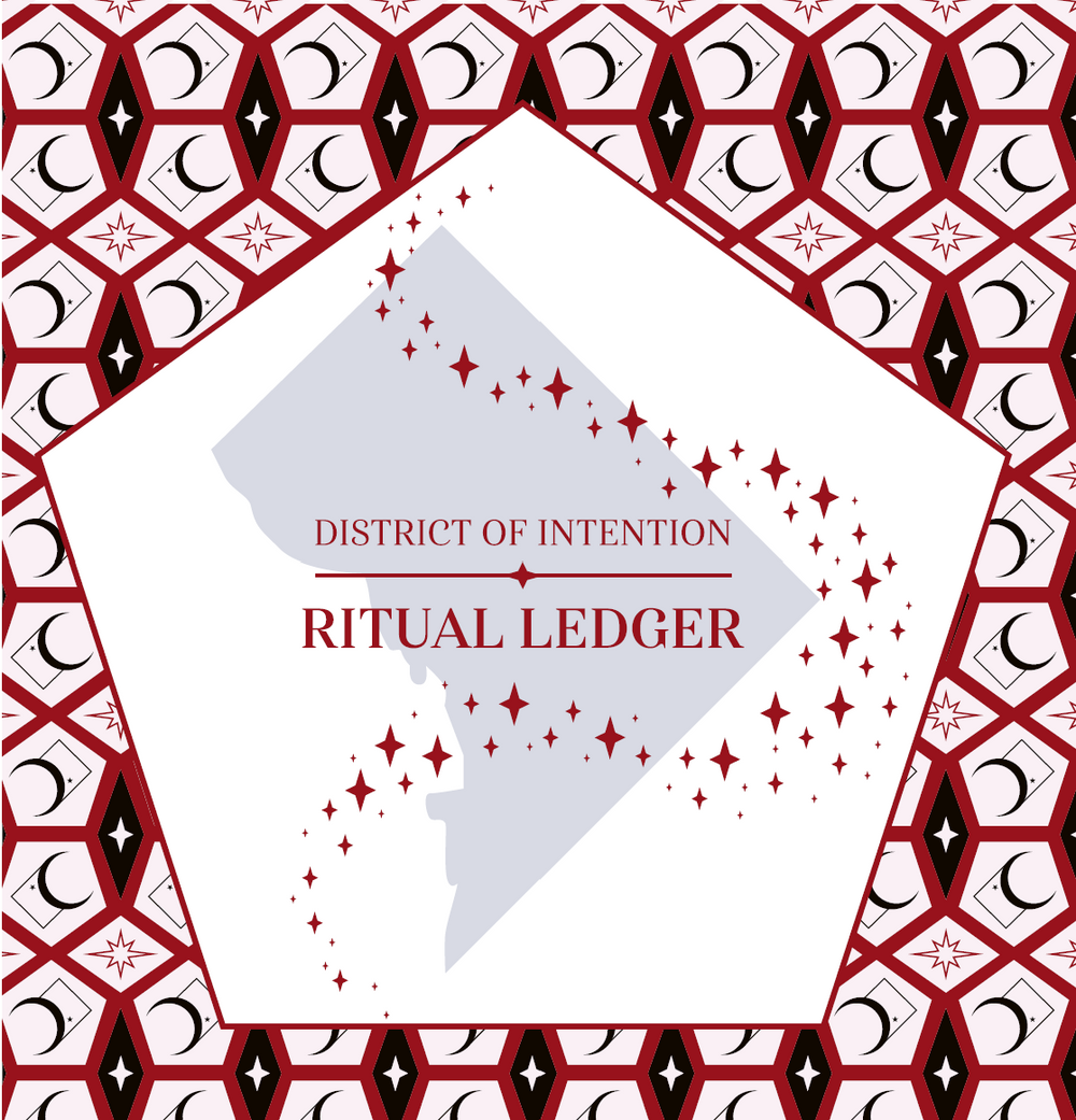 District of Intention – Ritual Ledger Coloring Book
